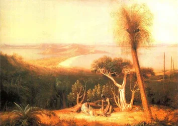 Teil von King George III Sound, an der Südküste von New Holland